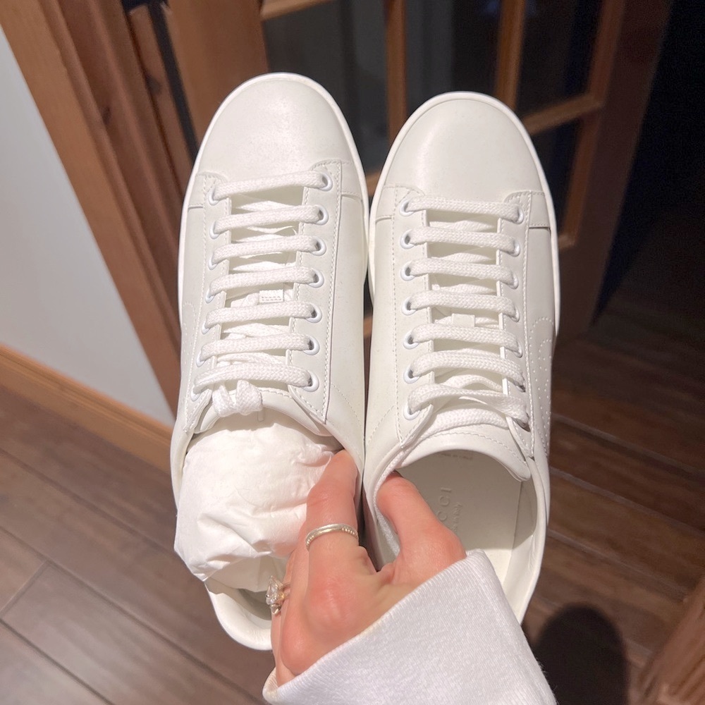 AUTHENTIC GUCCI ACE SNEAKER - SIZE 37